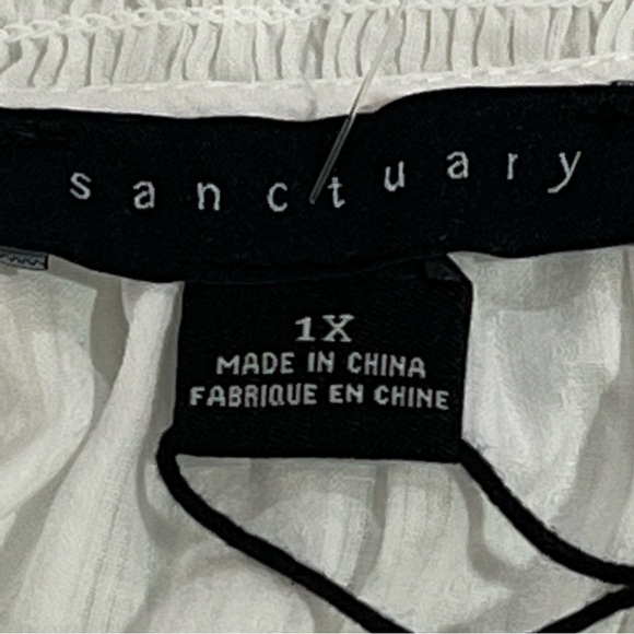 NEW WITH‎ TAGS SANCTUARY DON'T FORGET BLOUSE WITH FRONT LOOP CLOSURE TOP - Picture 14 of 14